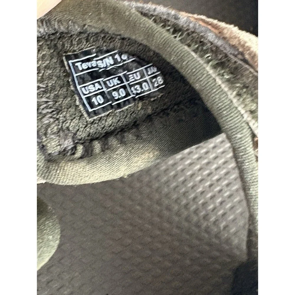 Teva Men's Katavi 2 Sport Hiking Sandals Size 10 US 1019192 Brown Hook & Loop